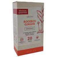 Khoisan Gourmet Organic Infusions Rooibos Ginger